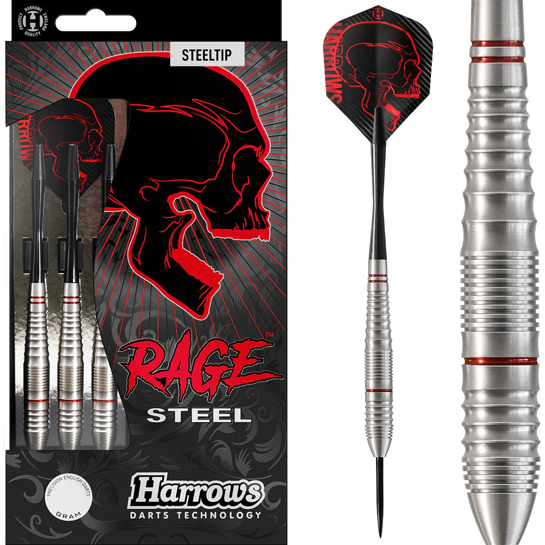 Harrows Rage Stainless Steel Tip Darts