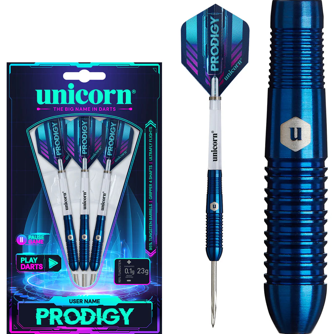 Prodigy S2 95% Tungsten Darts by Unicorn