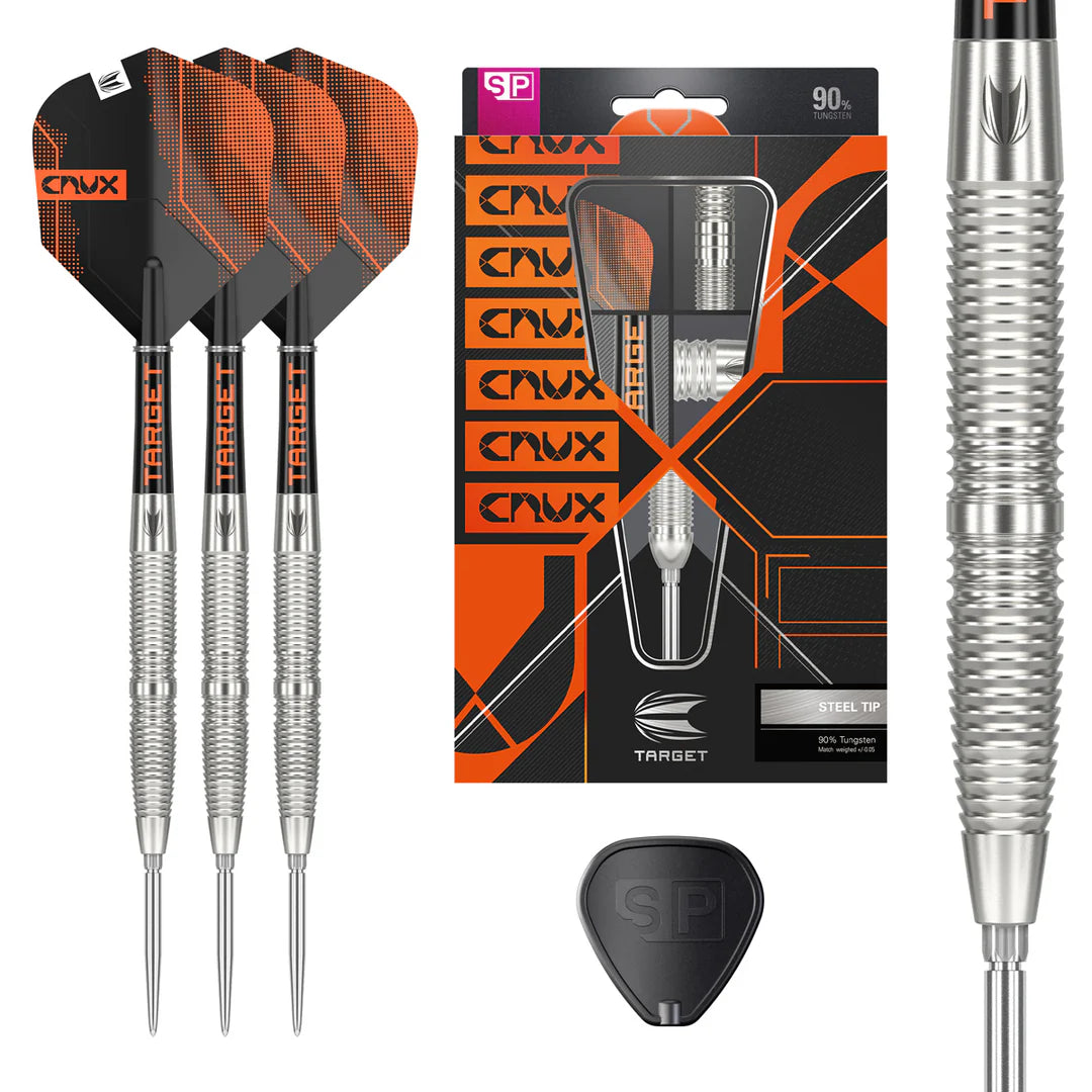 Crux 02 90% Tungsten SP Steel Tip Darts by Target