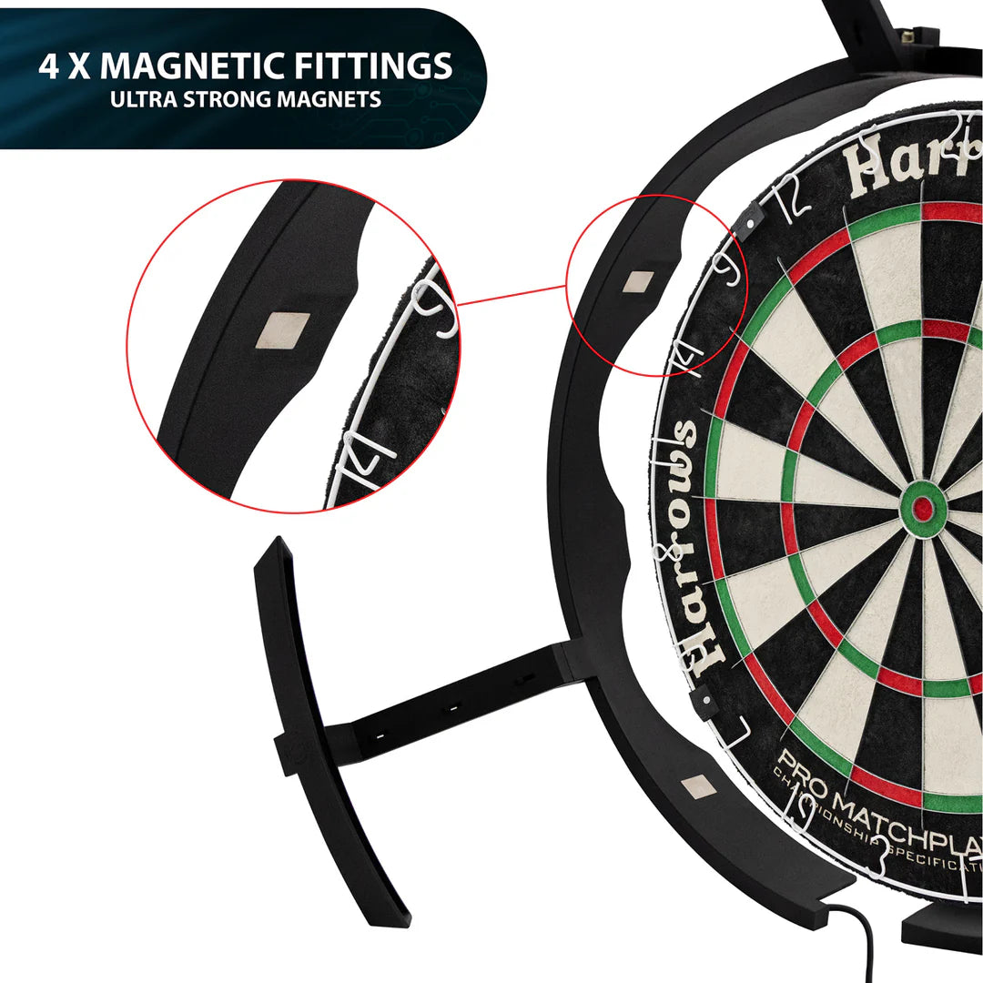 Trilight Ultra Bright Dartboard Lighting Surround by Harrows