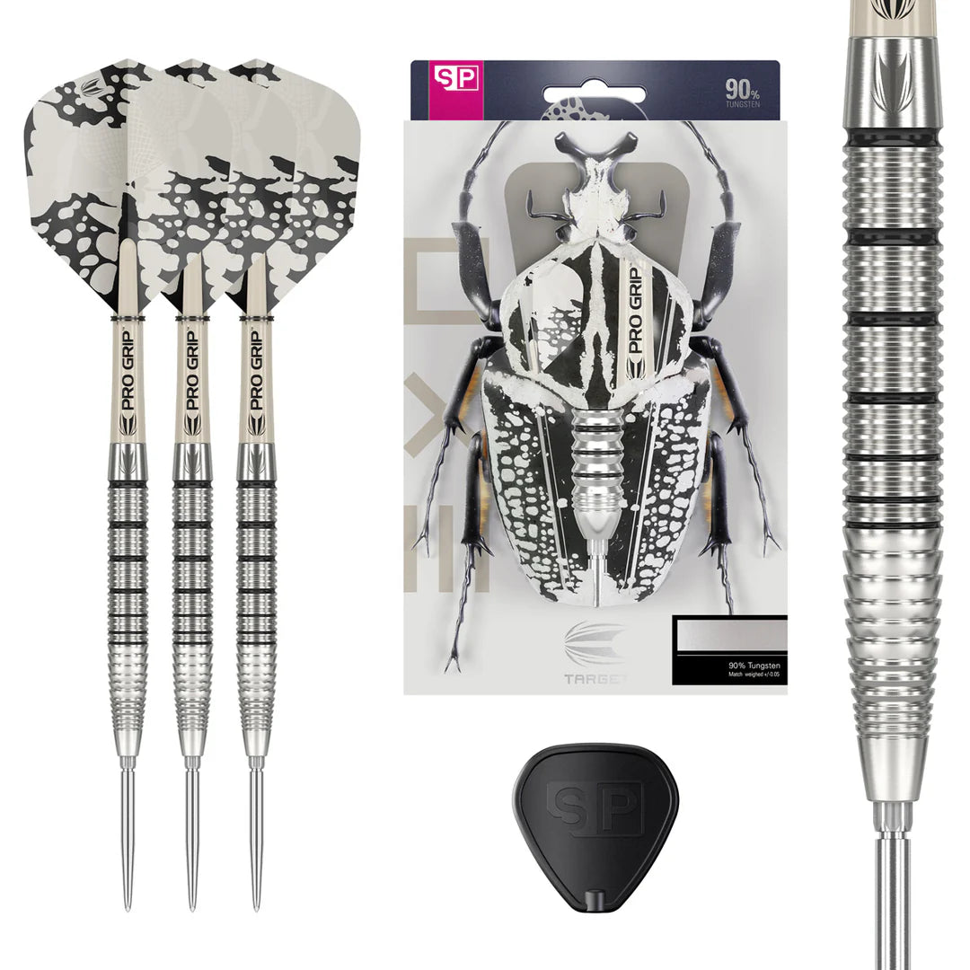 Exo 02 90% Tungsten Swiss Point Steel Tip Darts