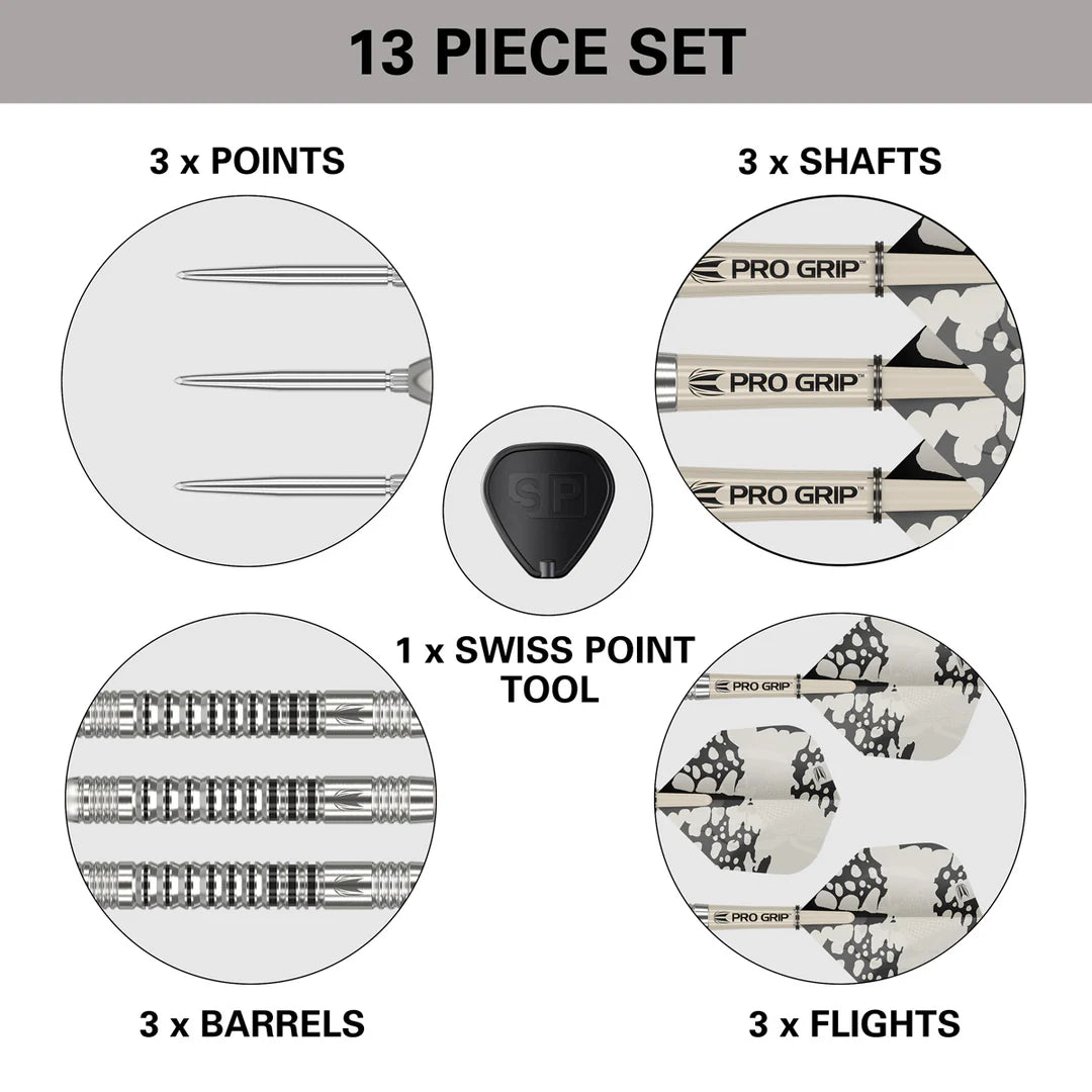 Exo 03 90% Tungsten SP Steel Tip Darts