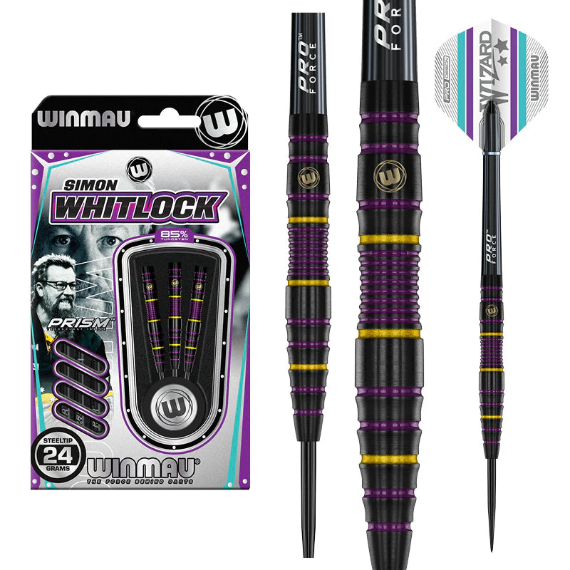 Simon Whitlock 85% Tungsten Steel Tip Darts