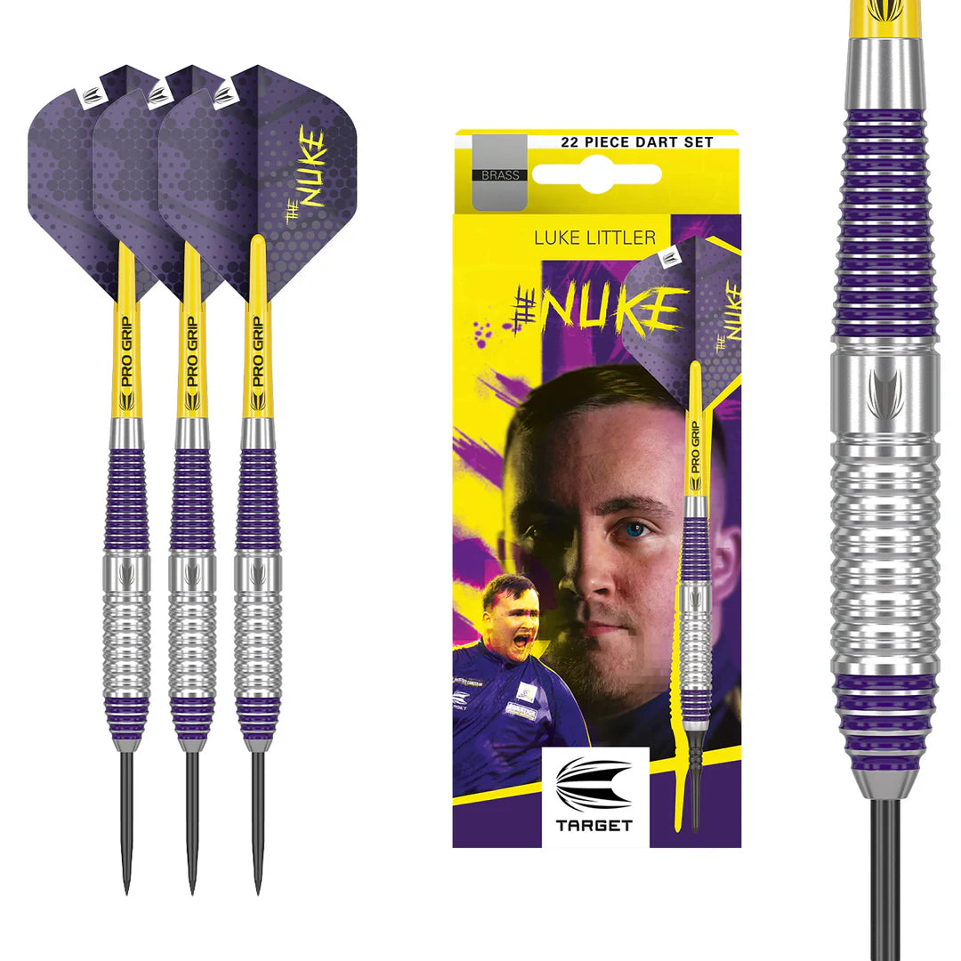 Luke ‘The Nuke’ Littler Brass Steel Tip Darts